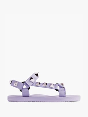 Graceland Trekingové sandály fialová
