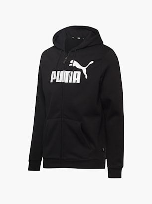 Puma Camisola com capuz schwarz