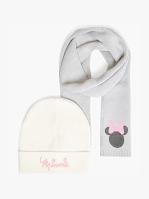 Minnie Mouse Плетена шапка сиво