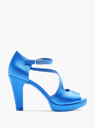 Graceland Peep-toes blau