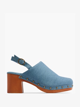 Graceland Pantofi sling blau