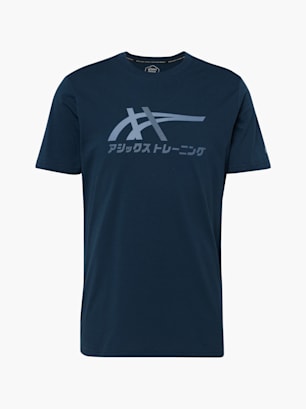 ASICS T-shirt blå