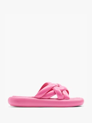 Catwalk Papuci de plajă pink