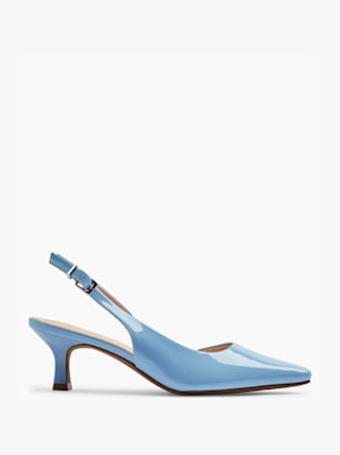 Graceland Zapatos abiertos de tacón azul