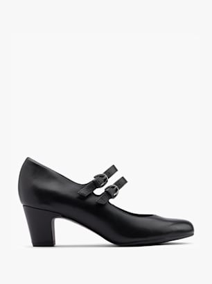 5th Avenue Pantofi cu cataramă negru