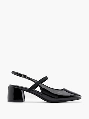 Catwalk Pantofi sling negru