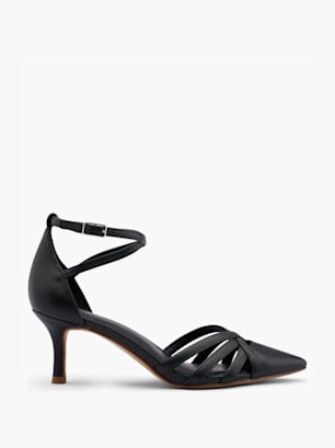 Catwalk Pantofi cu cataramă negru