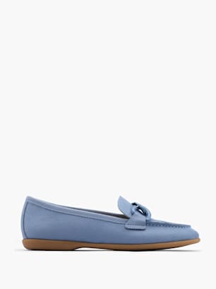 Graceland Pantofi cu toc albastru