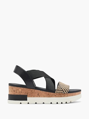 Graceland Sandal Svart