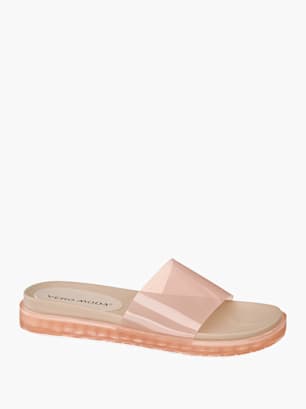 Vero Moda Płaskie klapki Różowy