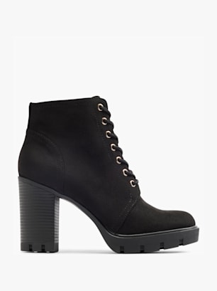 Graceland Botins com cordões Preto