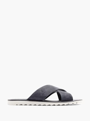 AM SHOE Slip-in sandal Mörkblå