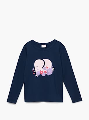elefanten Longsleeve Blau