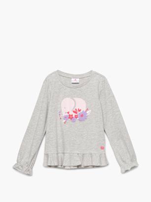 elefanten Longsleeve Grau