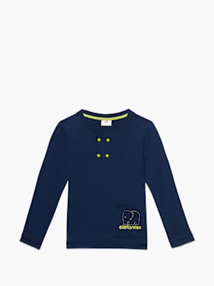elefanten Longsleeve Dunkelblau