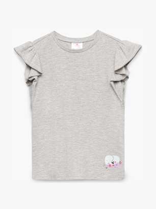 elefanten T-Shirt Hellgrau