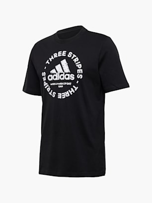 adidas Camiseta schwarz