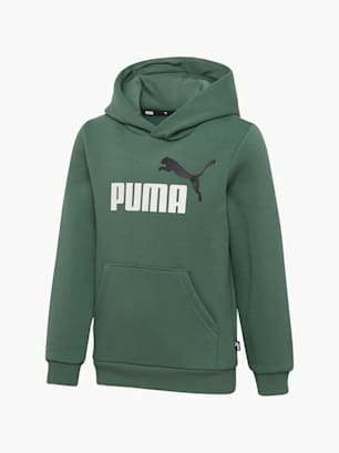 PUMA Felpa con cappuccio Verde scuro