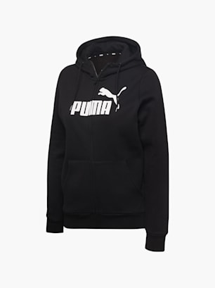 PUMA Hanorac cu glugă Negru