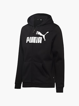 PUMA Camisola com capuz Preto