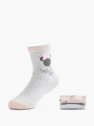 Minnie Mouse Ponožky sivá