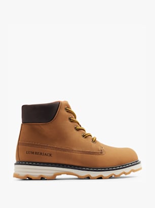 LUMBERJACK Stivale allacciato Cammello