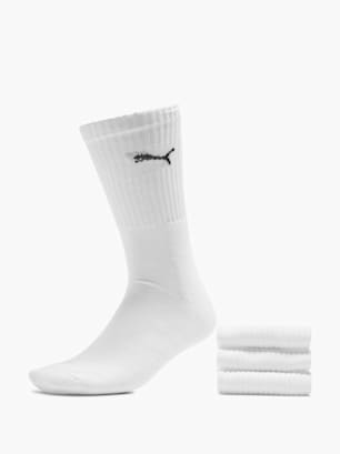 PUMA Ponožky Bílá
