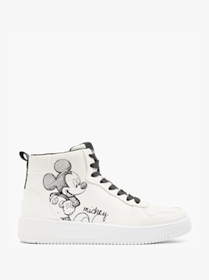 Mickey Mouse Sneaker alta Bianco