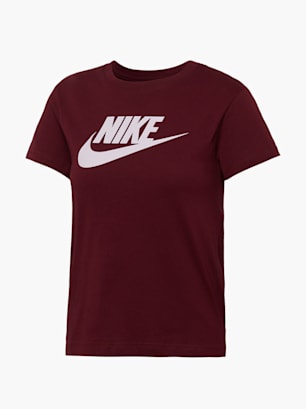 Nike T-shirt Vinröd