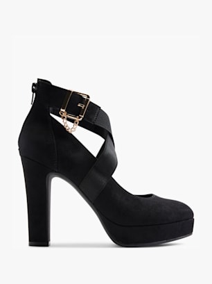 Graceland Spangenpumps Schwarz