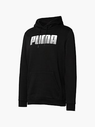 PUMA Camisola com capuz Preto