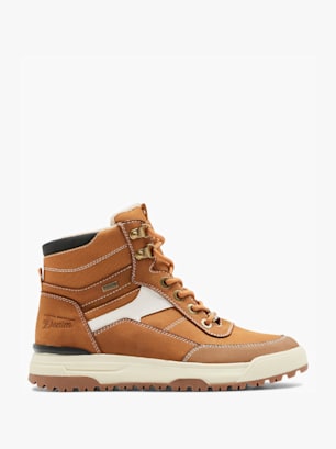 TOM TAILOR Sneaker alta Cognac