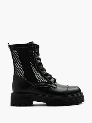 Catwalk Botas com cordões Preto