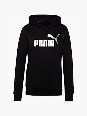 PUMA Felpa con cappuccio Nero