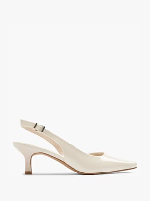 Graceland Slingback salonke krema