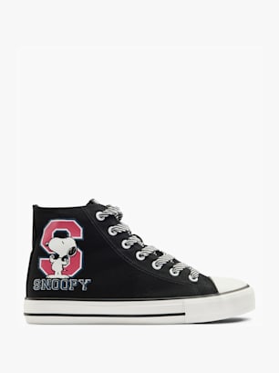 Peanuts Mid cut sneaker Svart