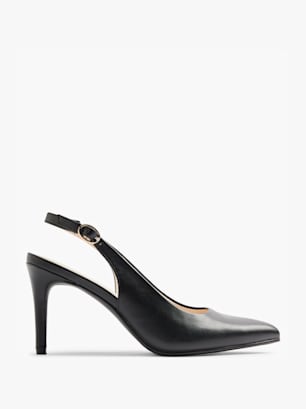 Graceland Slingback salonke Crno