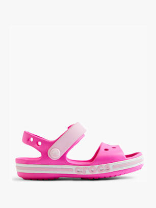 Crocs Sandal med tå-split pink