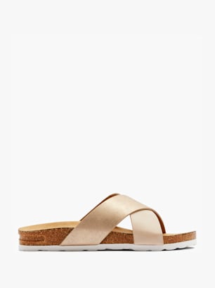 Graceland Pantolette Beige