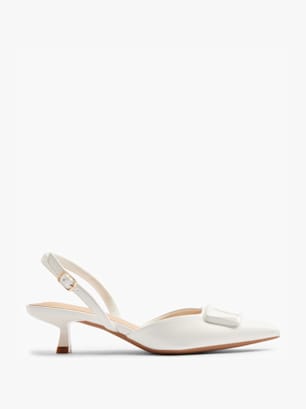 Graceland Slingback salonarji Bela