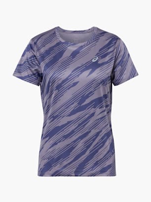 ASICS T-Shirt Fioletowy