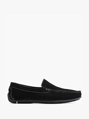 AM SHOE Loaferice Crno