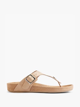 Graceland Zehentrenner Beige