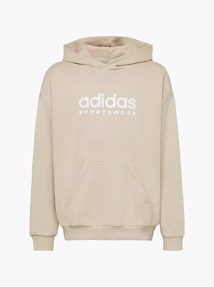 adidas Džemperis su gobtuvu Smėlinė
