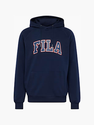 FILA Džemperis su gobtuvu Tamsiai mėlyna