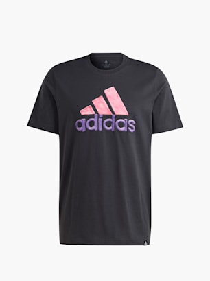 adidas Tričko Černá