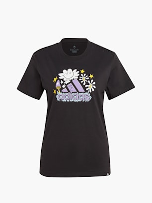 adidas T-Shirt Czarny