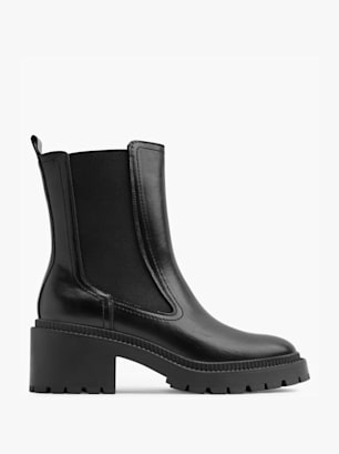 BETH - stivaletto chelsea platform in nero