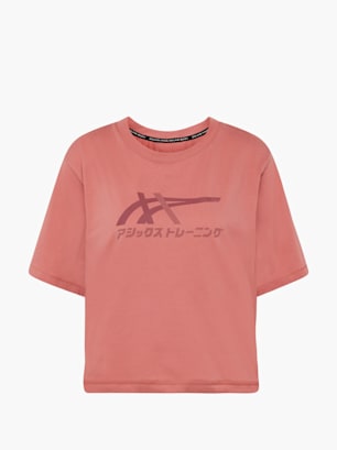 ASICS T-Shirt Czerwony