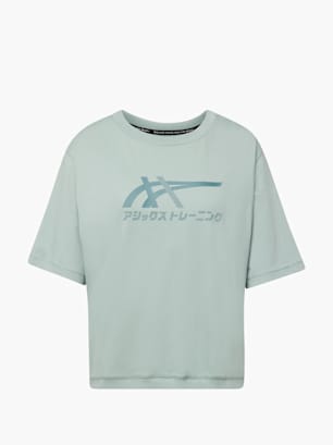ASICS T-Shirt Zielony
